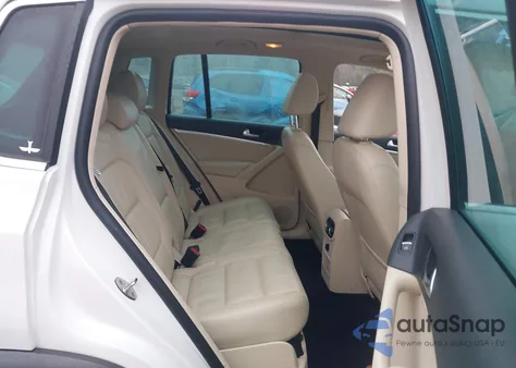 2012 Volkswagen Tiguan Sel из США, поврежденный, VIN WVGAV7AX4CW607736